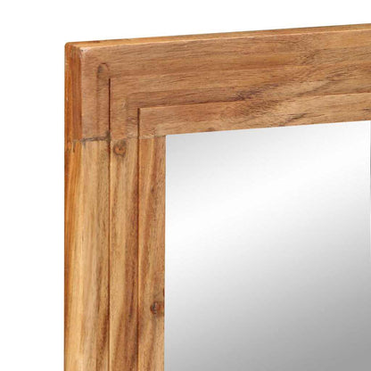 Badkamer Spiegel Wandgemonteerd Bruin 70 x 50 x 2.5 cm