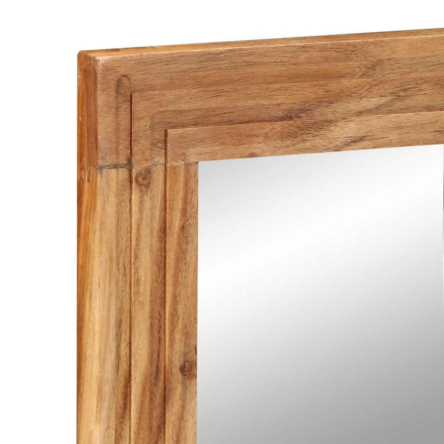 Badkamer Spiegel Wandgemonteerd Bruin 70 x 50 x 2.5 cm