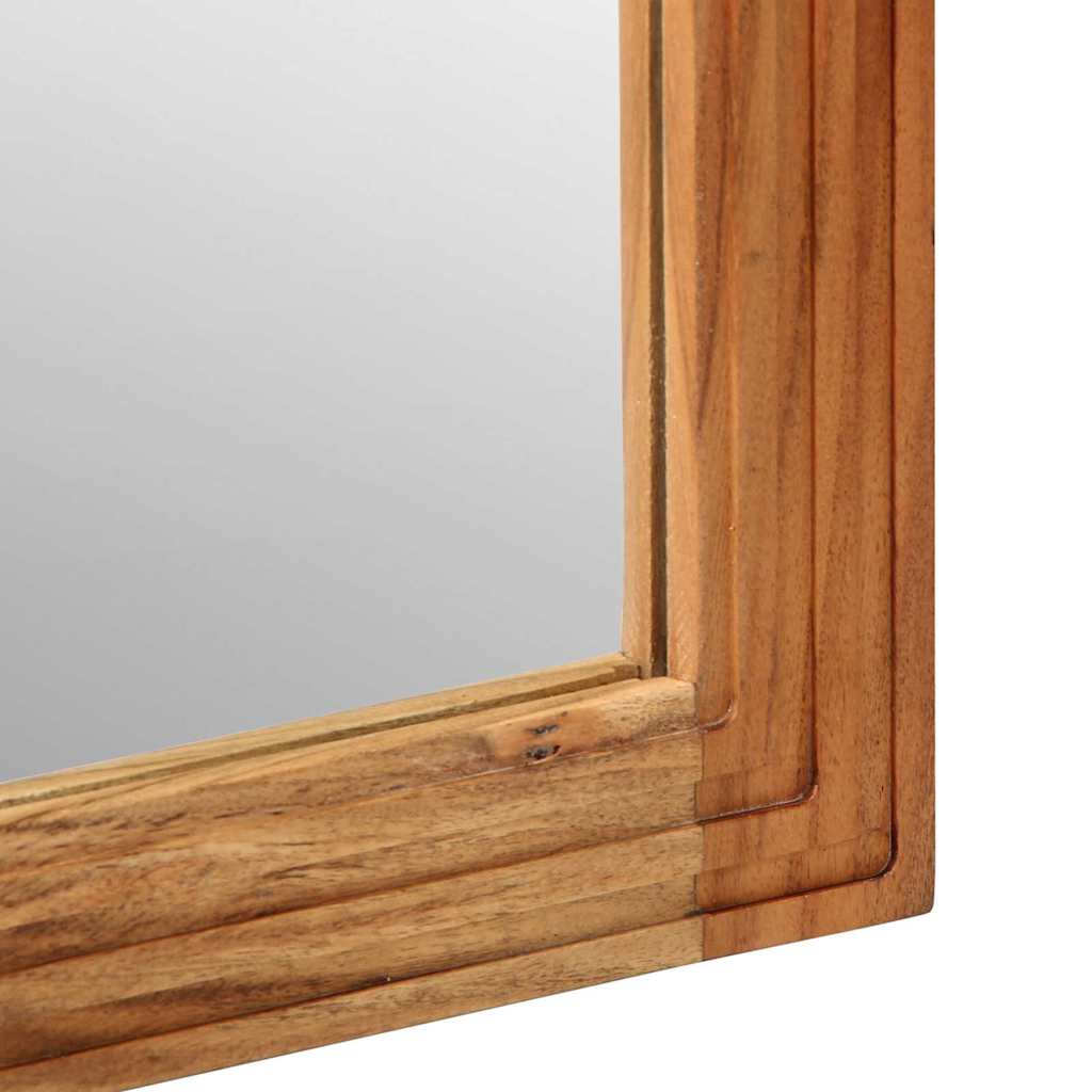 Badkamer Spiegel Wandgemonteerd Bruin 70 x 50 x 2.5 cm