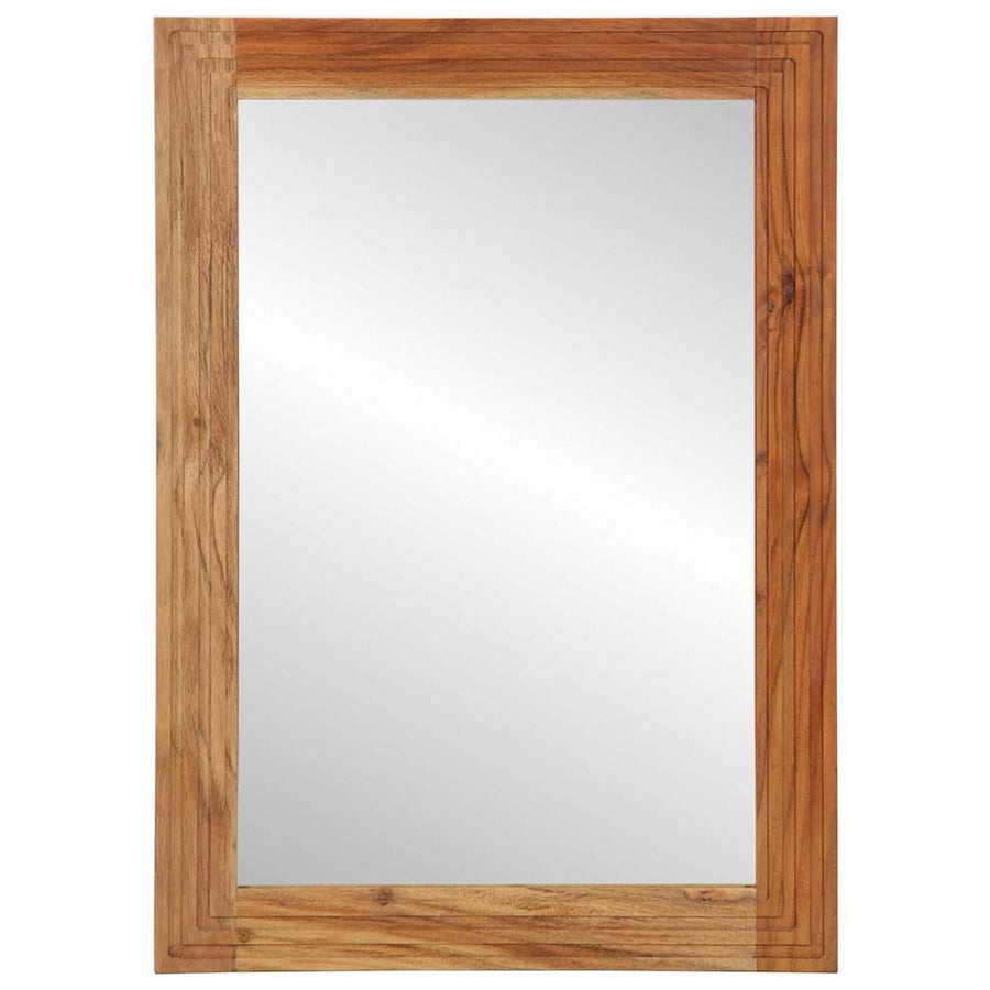 Badkamer Spiegel Wandgemonteerd Bruin 70 x 50 x 2.5 cm