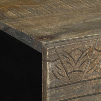 Wastafelkast 62x33x58 cm massief mangohout