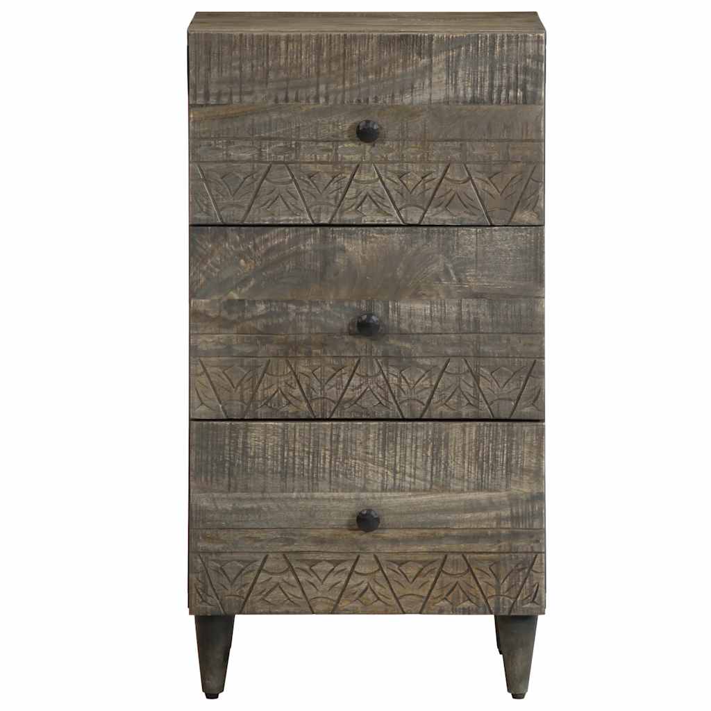 Dressoir 40x33x75 cm massief mangohout