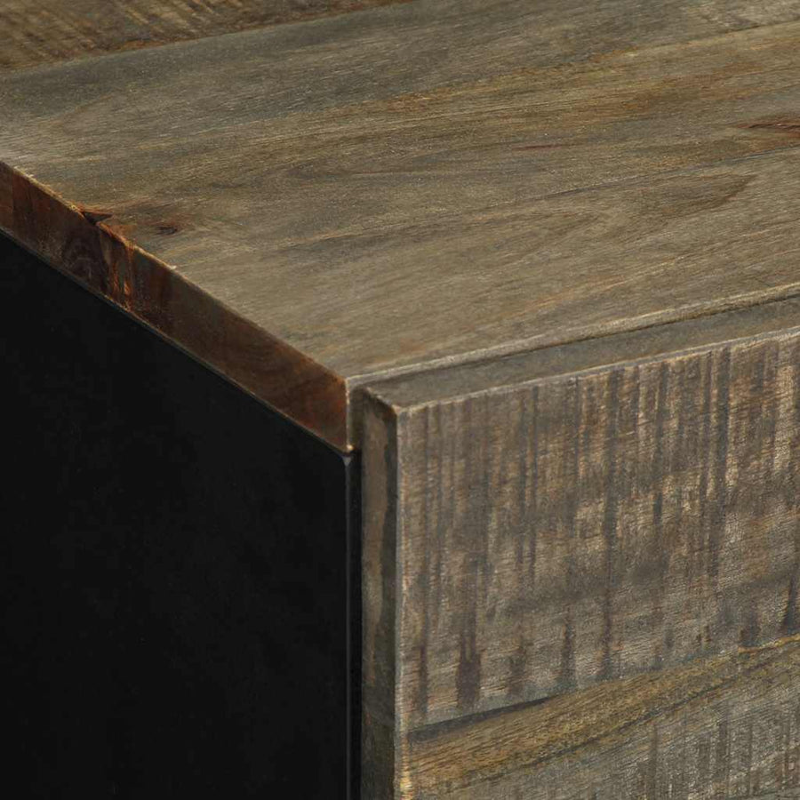 Dressoir 40x33x75 cm massief mangohout