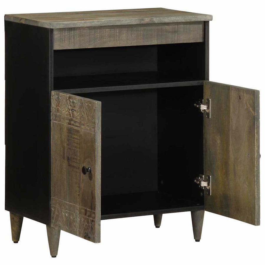 Dressoir 60x33x75 cm massief mangohout
