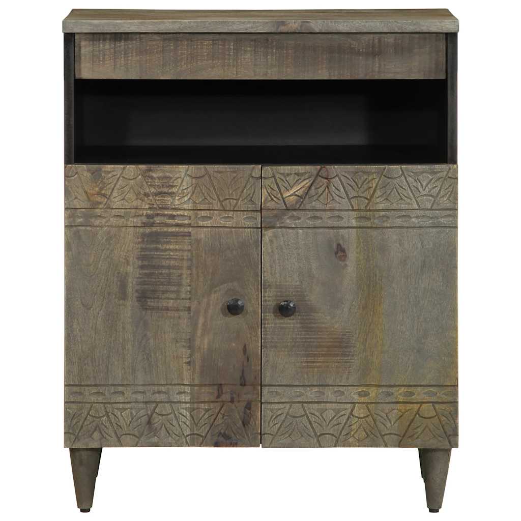 Dressoir 60x33x75 cm massief mangohout