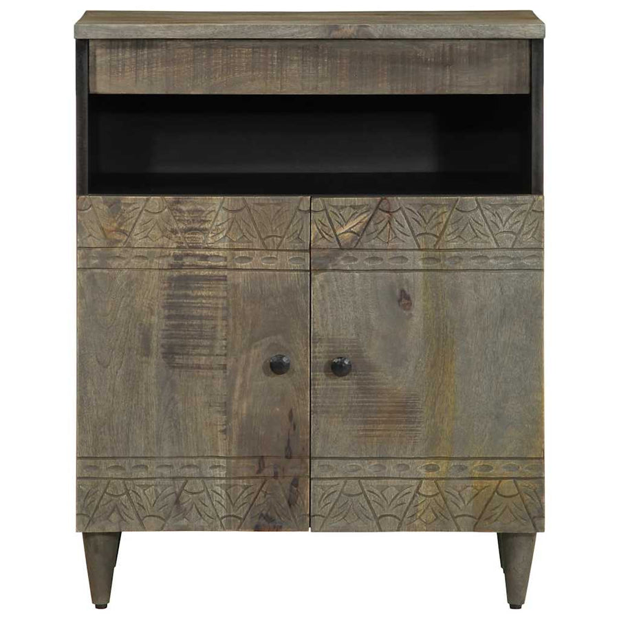 Dressoir 60x33x75 cm massief mangohout