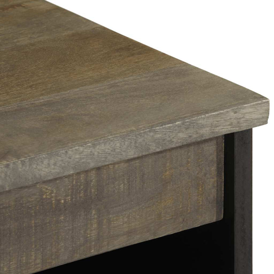Dressoir 60x33x75 cm massief mangohout