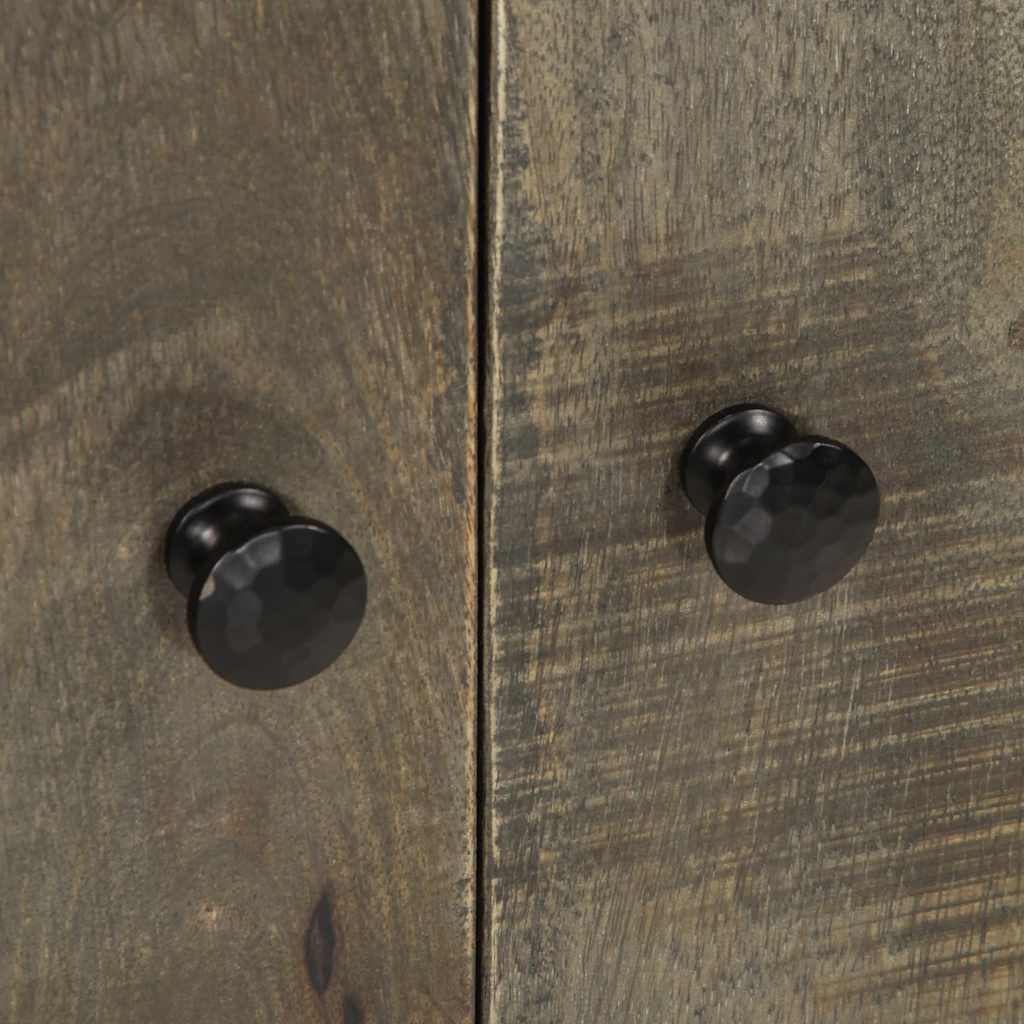 Dressoir 60x33x75 cm massief mangohout