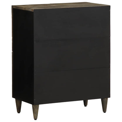 Dressoir 60x33x75 cm massief mangohout
