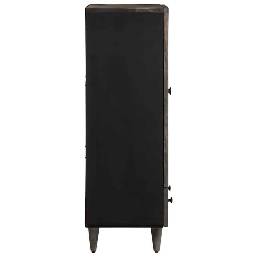 Hoge kast 60x33x110 cm massief mangohout