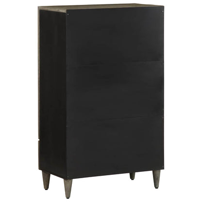 Hoge kast 60x33x110 cm massief mangohout