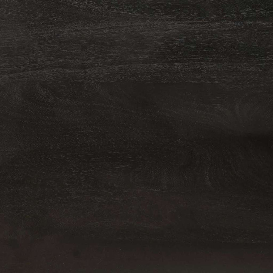 Dressoir Zwart en Goud 60 x 33 x 75 cm Massief Mango Hout