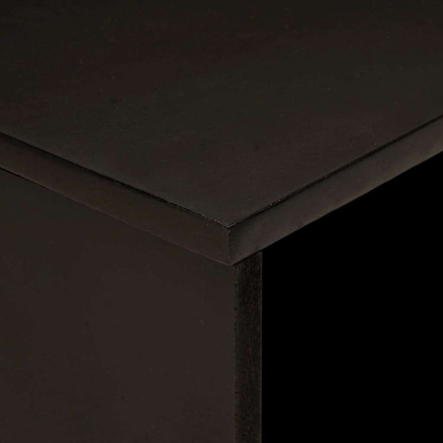 Salontafel Zwart en Goud 80 x 50 x 40 cm