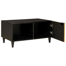 Salontafel Zwart en Goud 80 x 50 x 40 cm