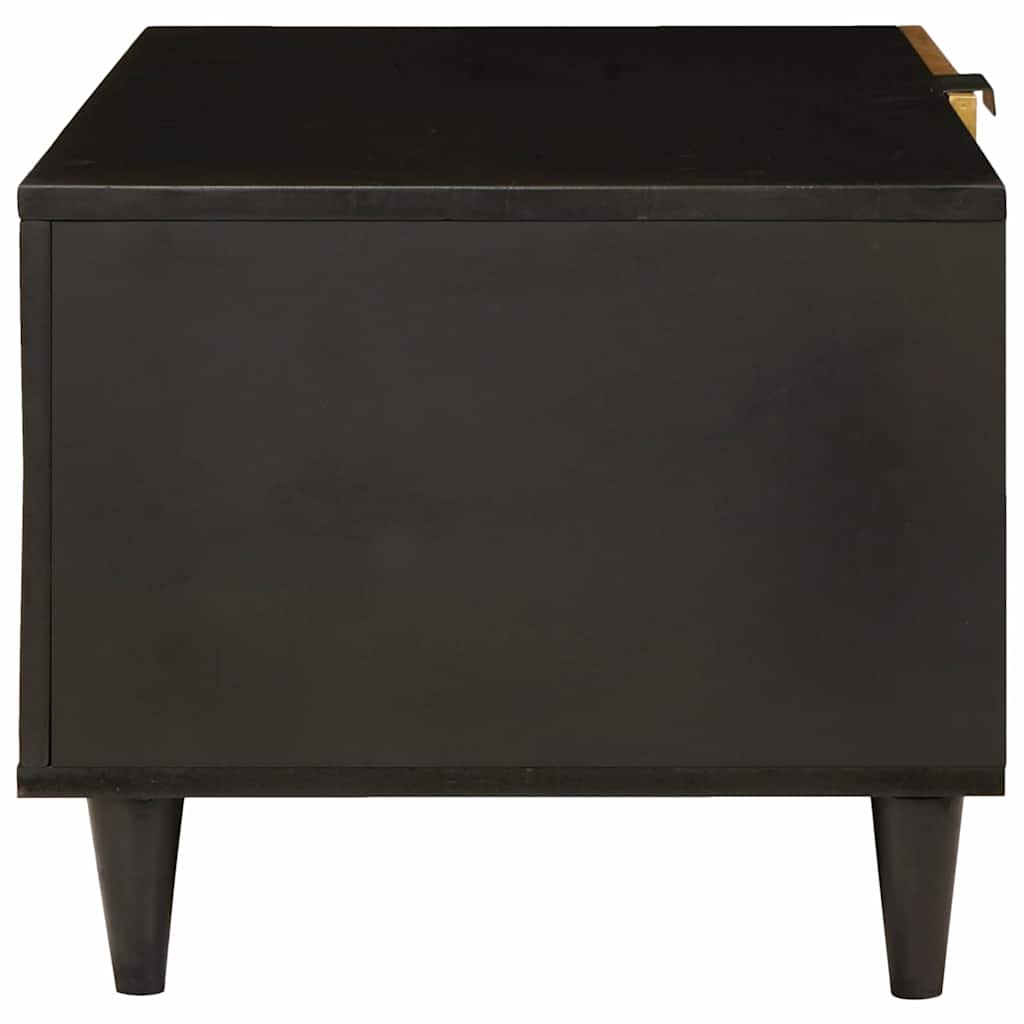 Salontafel Zwart en Goud 80 x 50 x 40 cm