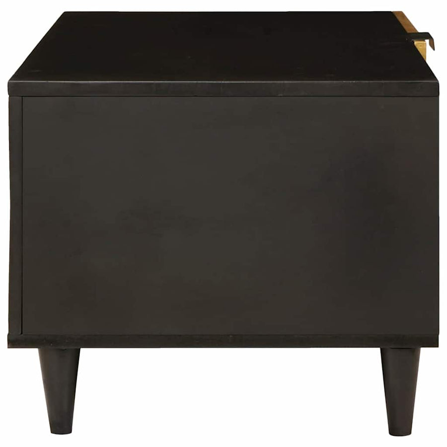 Salontafel Zwart en Goud 80 x 50 x 40 cm