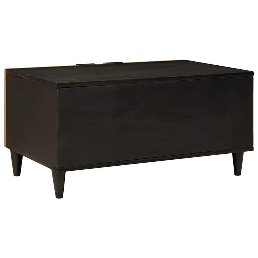Salontafel Zwart en Goud 80 x 50 x 40 cm