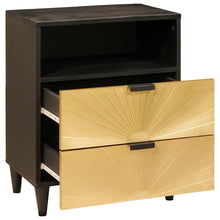 Nachtkastje met lade 50 x 33 x 62 cm Massief Mango Hout