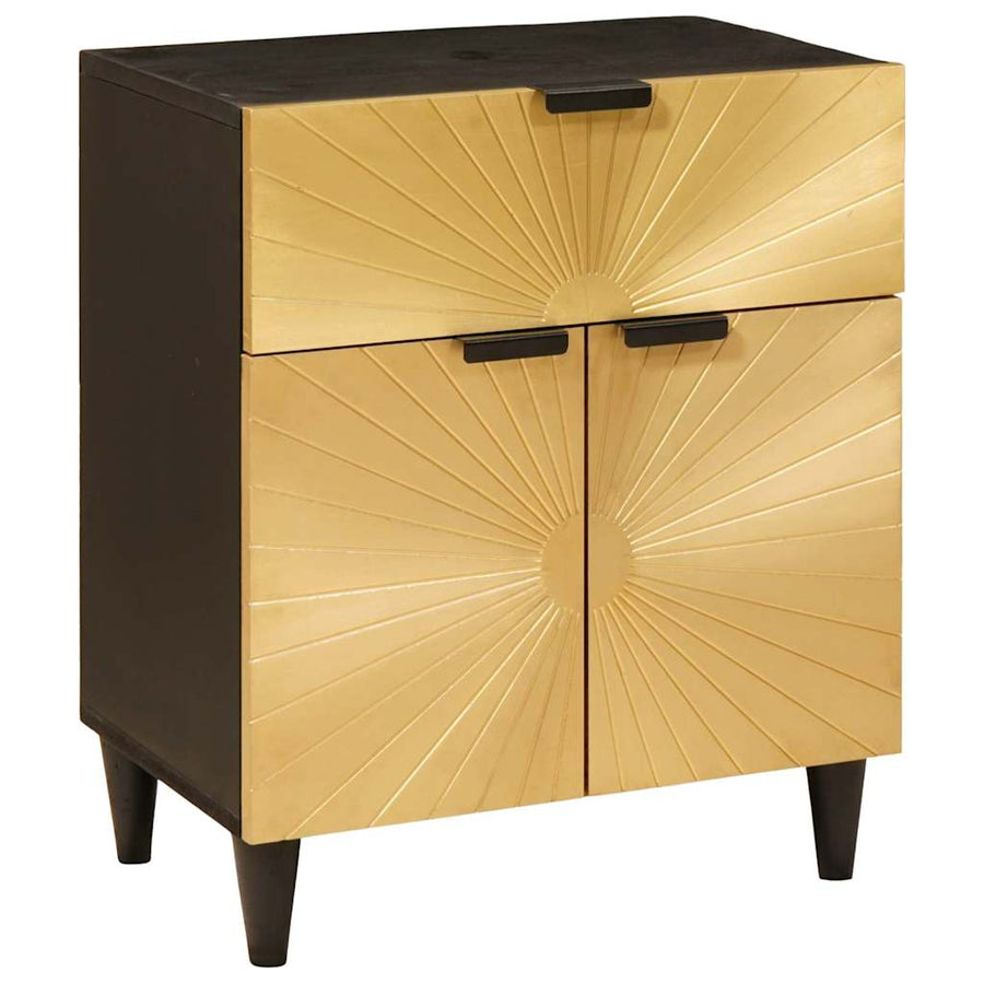 Nachtkastje met lade 50 x 33 x 60 cm Massief Mango Hout
