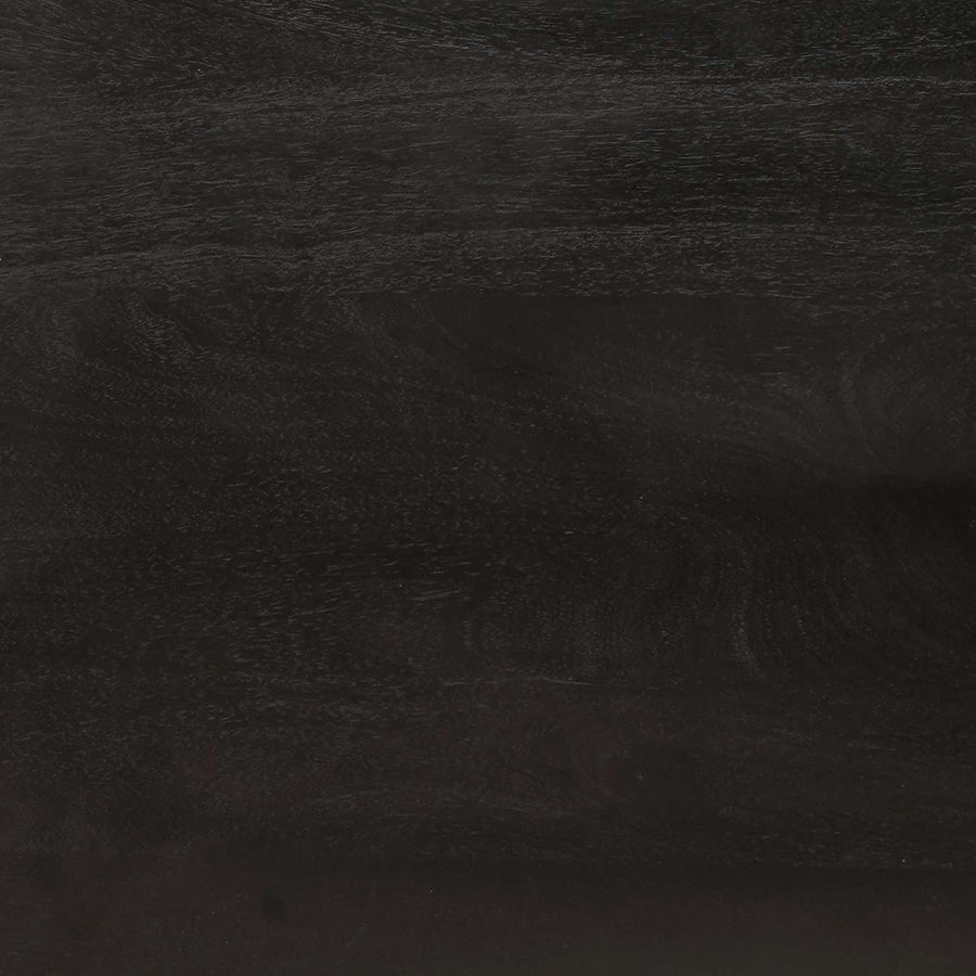 Wastafelkast Zwart en Goud 62 x 33 x 58 cm Massief Mango Hout