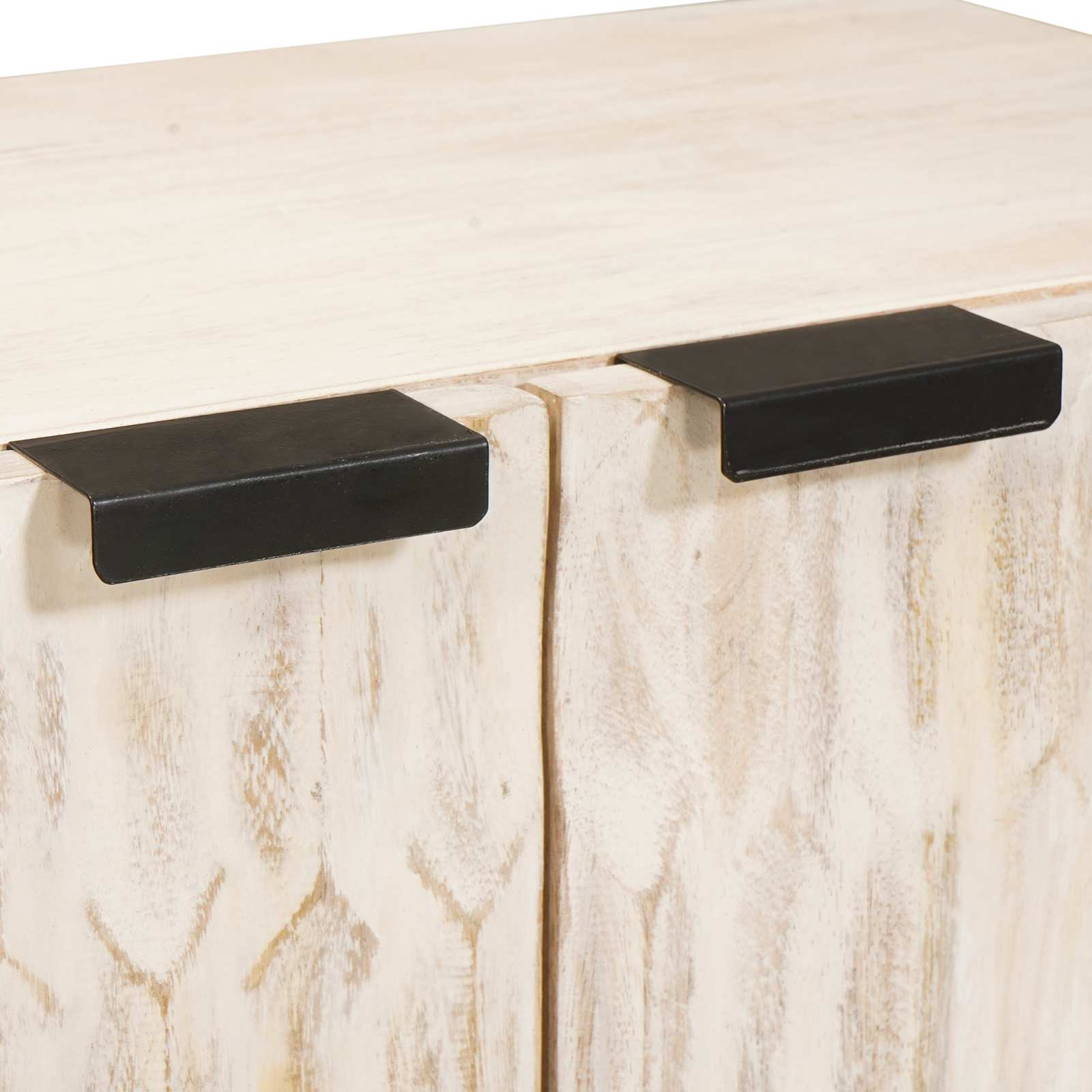 Dressoir Witte Was Afwerking 60 x 33,5 x 75 cm