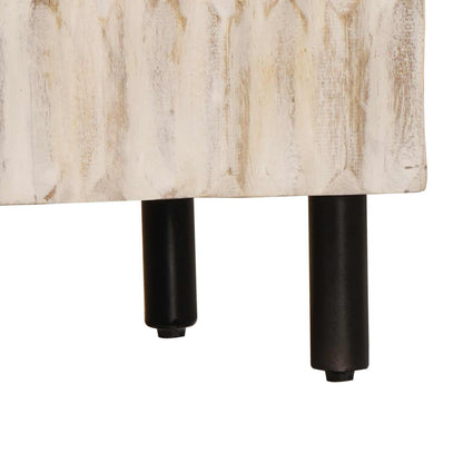 Dressoir Witte Was Afwerking 60 x 33,5 x 75 cm