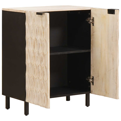 Dressoir Witte Was Afwerking 60 x 33,5 x 75 cm