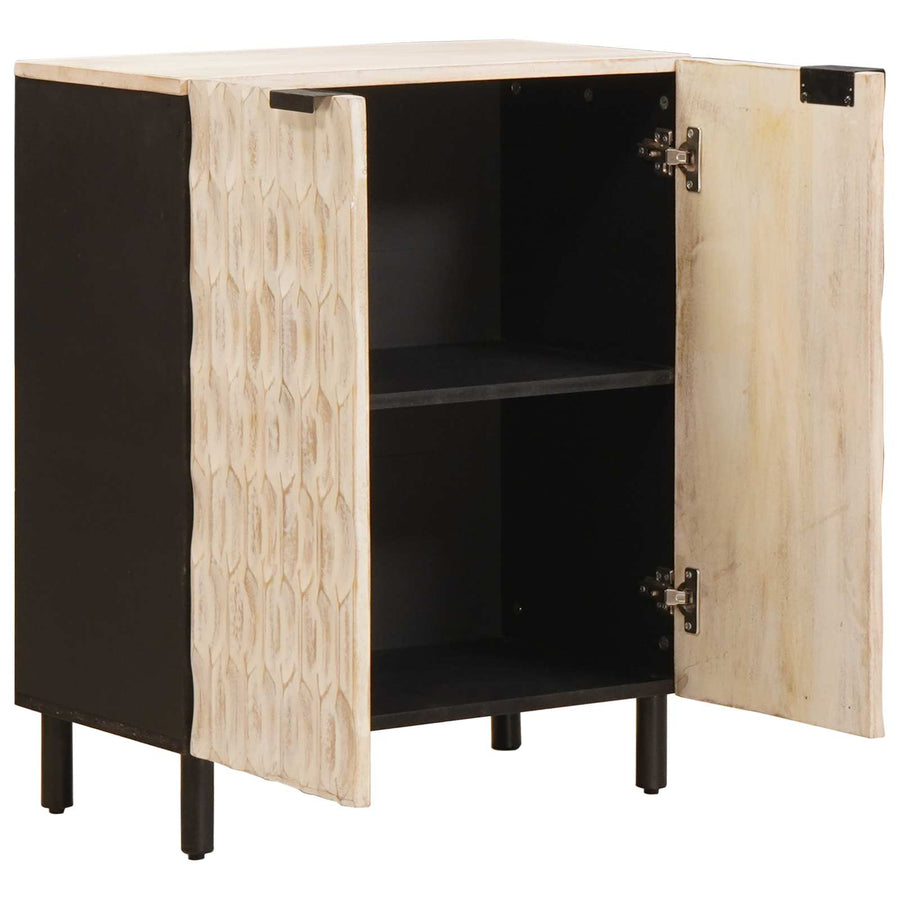 Dressoir Witte Was Afwerking 60 x 33,5 x 75 cm