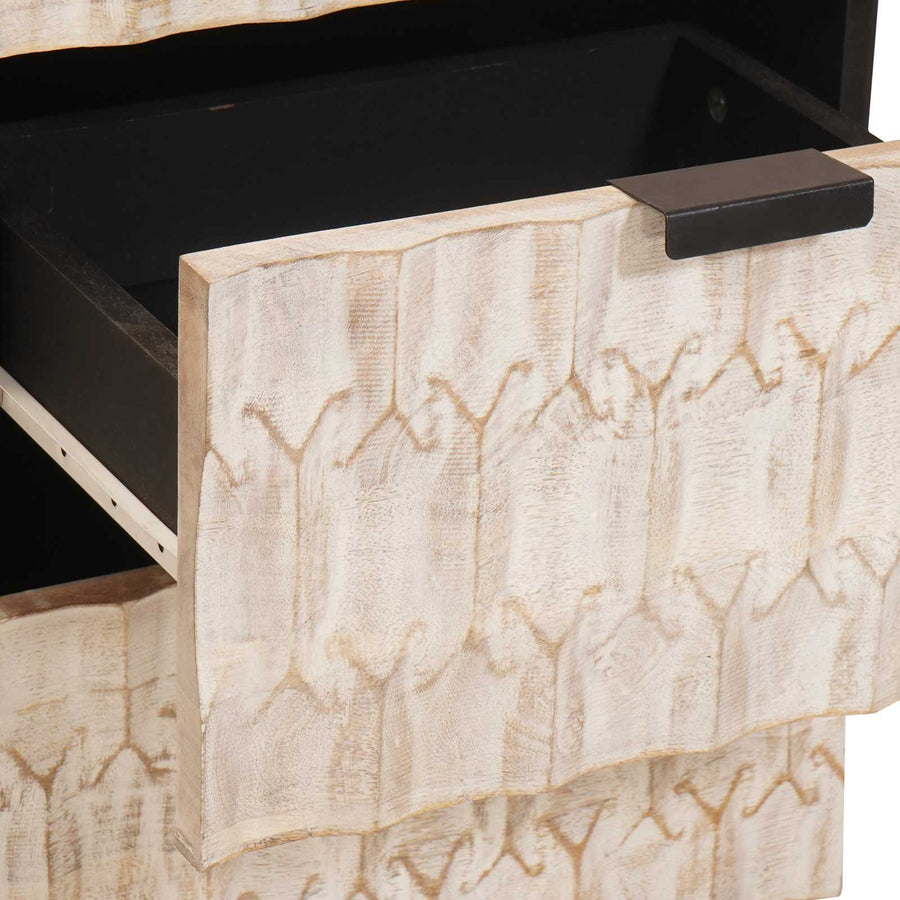 Dressoir Effen Witte Was Afwerking Wit gewassen afwerking