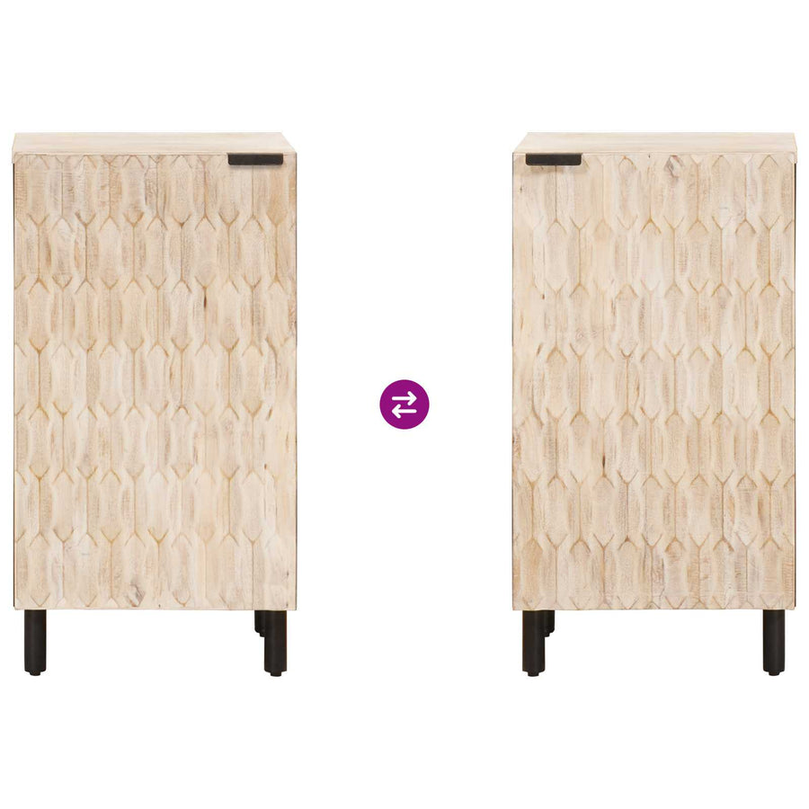 Dressoir Effen Witte Was Afwerking Wit gewassen afwerking