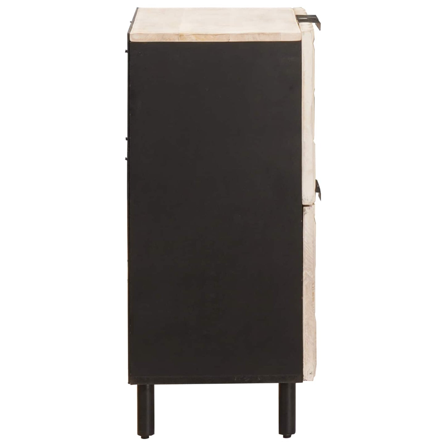 Dressoir Geometrisch Witte Was Afwerking Wit gewassen afwerking