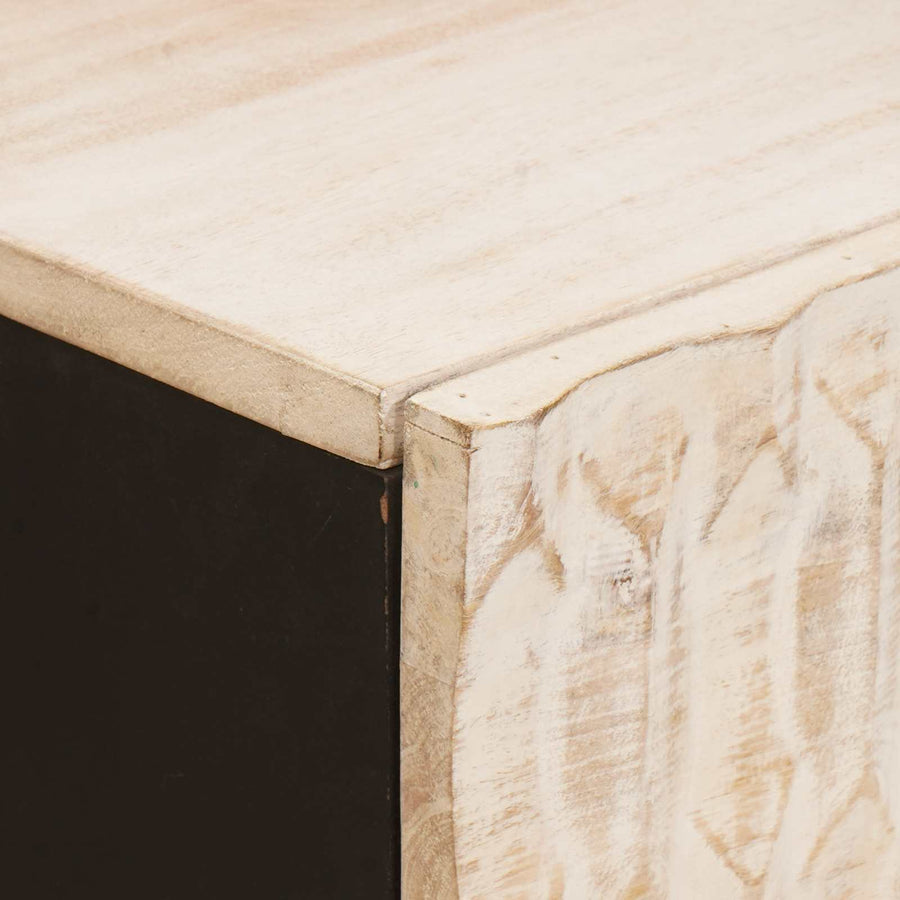 Dressoir Effen Witte Was Afwerking Wit gewassen afwerking