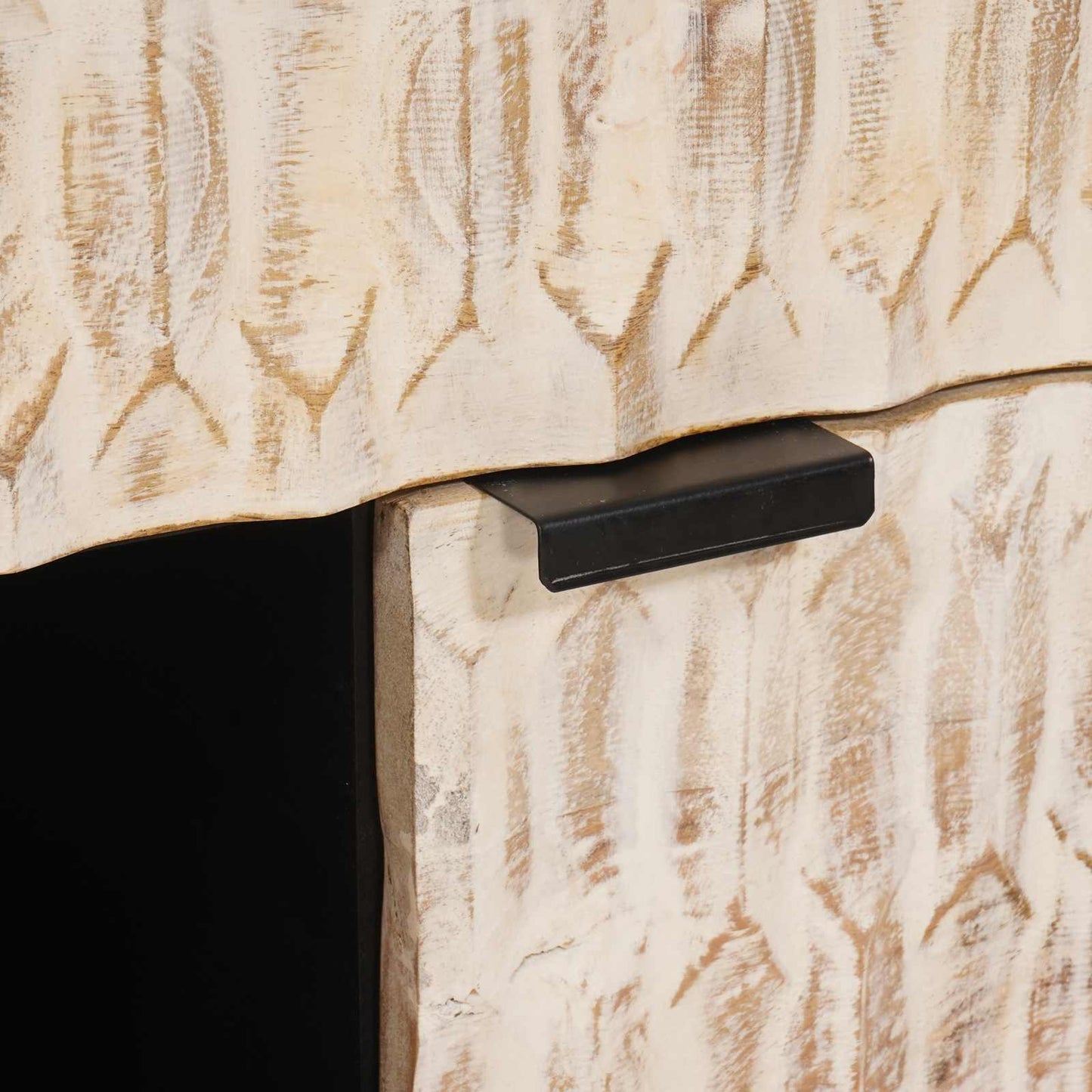 Dressoir Effen Witte Was Afwerking Wit gewassen afwerking