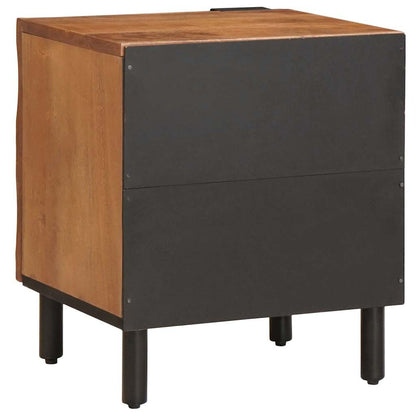 Nachtkastje Bruin 40 x 33,5 x 46 cm Massief Mango Hout