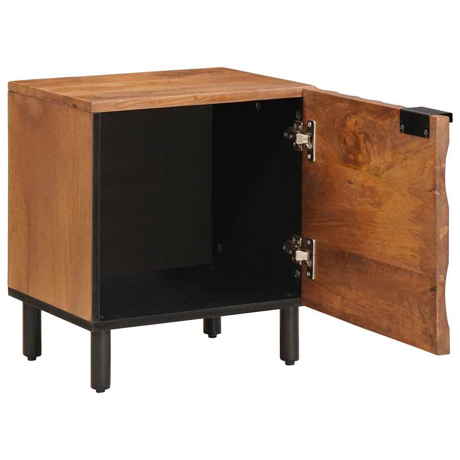 Nachtkastje 2 pcs Bruin 40 x 33,5 x 46 cm Massief Mango Hout