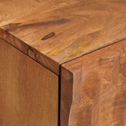 Nachtkastje 2 pcs Bruin 40 x 33,5 x 46 cm Massief Mango Hout