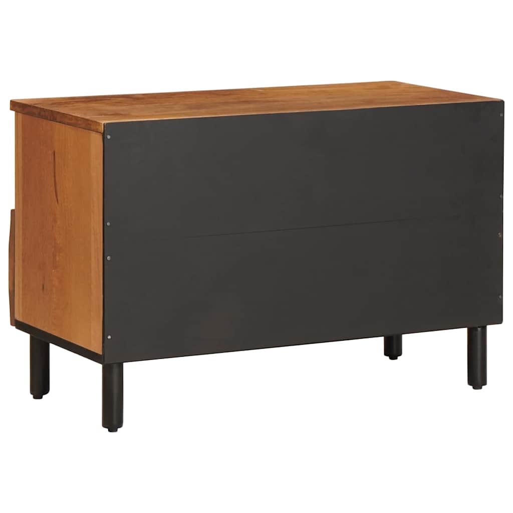 TV-kast met lade Acacia Bruine Afwerking 70 x 33,5 x 46 cm