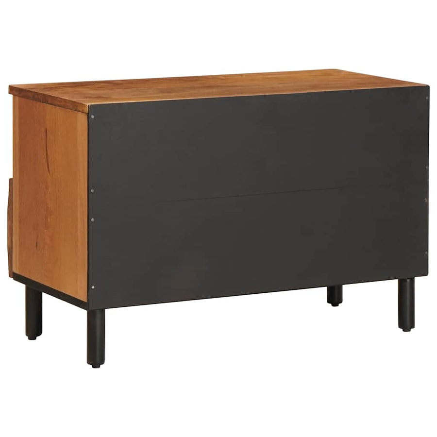TV-kast met lade Acacia Bruine Afwerking 70 x 33,5 x 46 cm