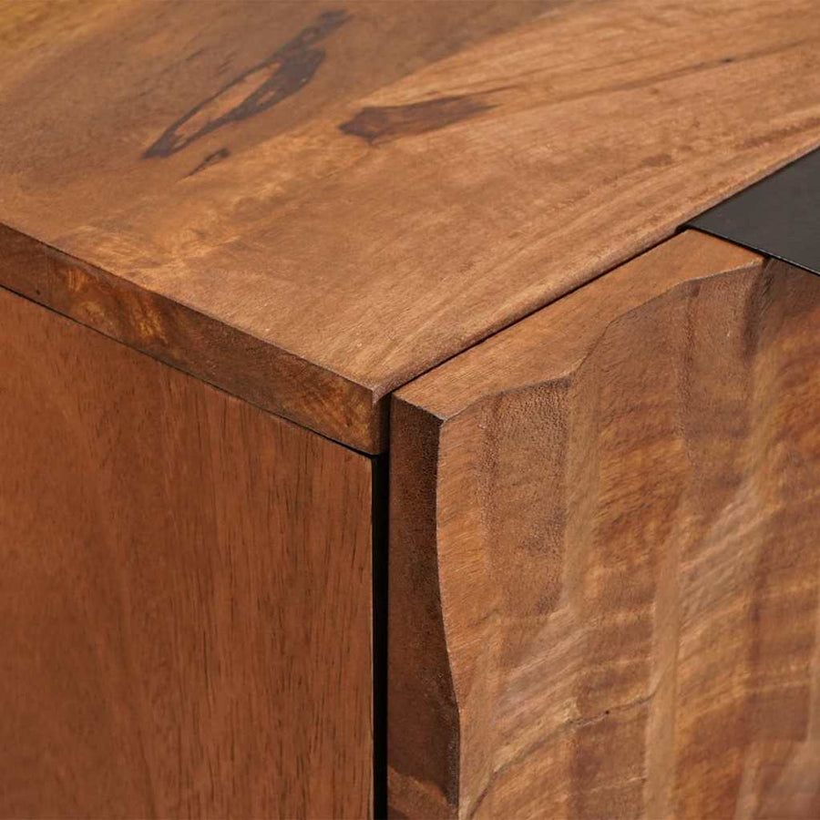Dressoir Acacia Bruine Afwerking 60 x 33,5 x 75 cm