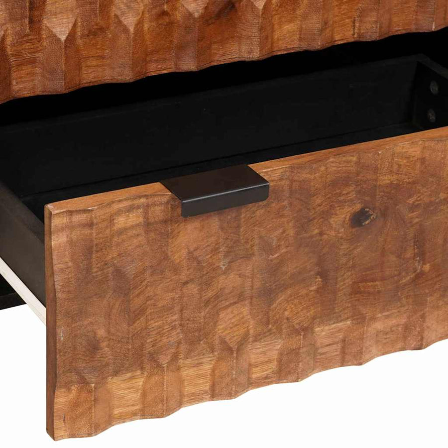 Dressoir Acacia Bruine Afwerking 60 x 33,5 x 75 cm