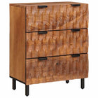 Sideboard Acacia Brown Finish 60 x 33 x 75 cm