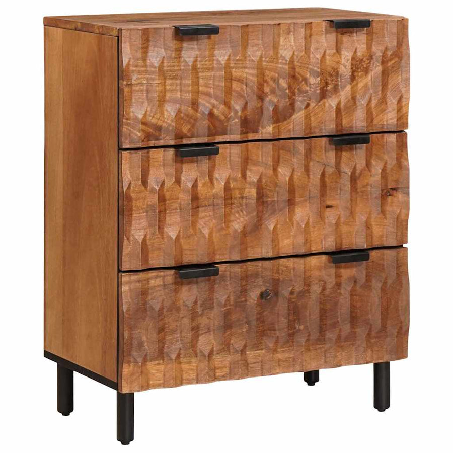 Dressoir Acacia Bruine Afwerking 60 x 33,5 x 75 cm