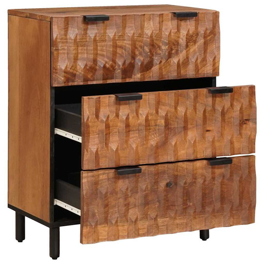 Dressoir Acacia Bruine Afwerking 60 x 33,5 x 75 cm
