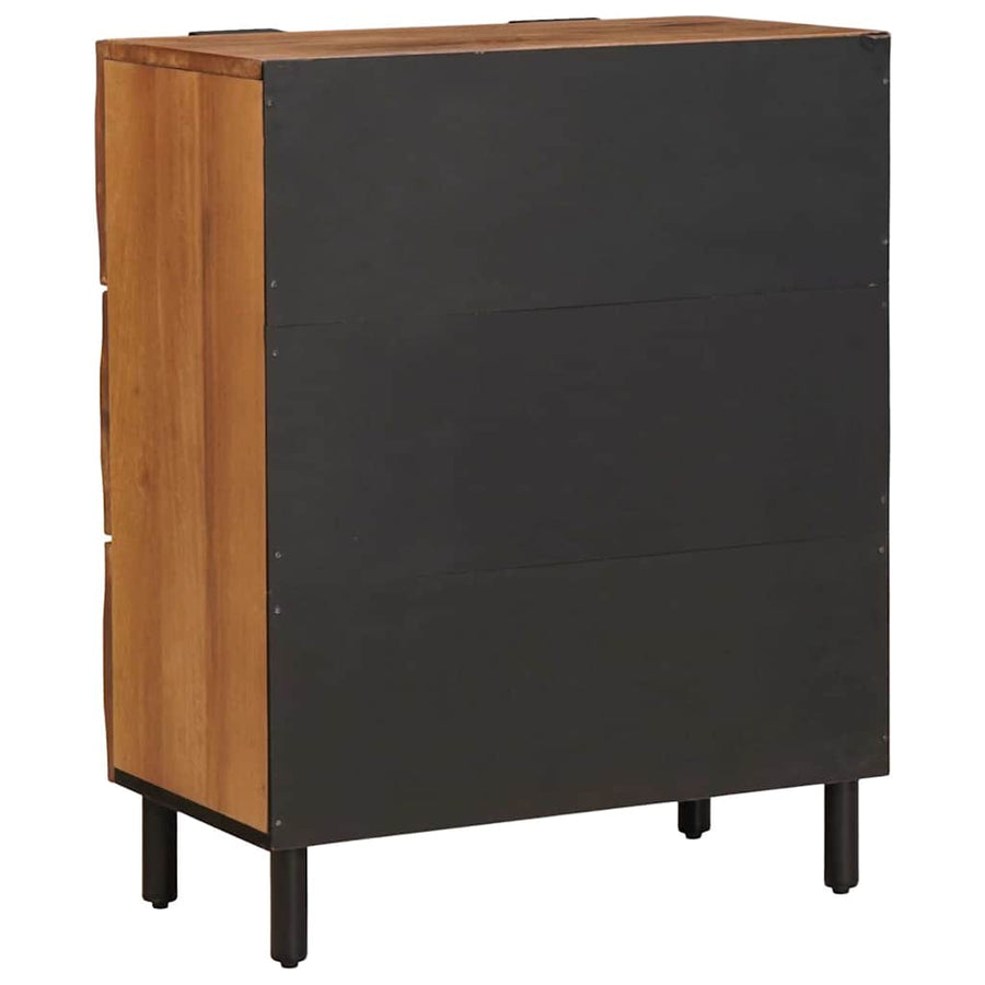 Dressoir Acacia Bruine Afwerking 60 x 33,5 x 75 cm