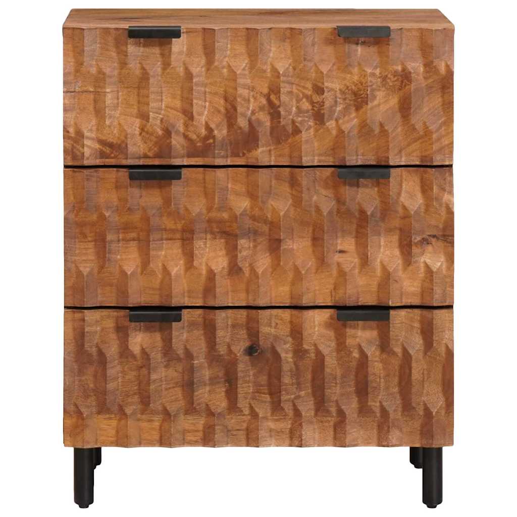 Dressoir Acacia Bruine Afwerking 60 x 33,5 x 75 cm