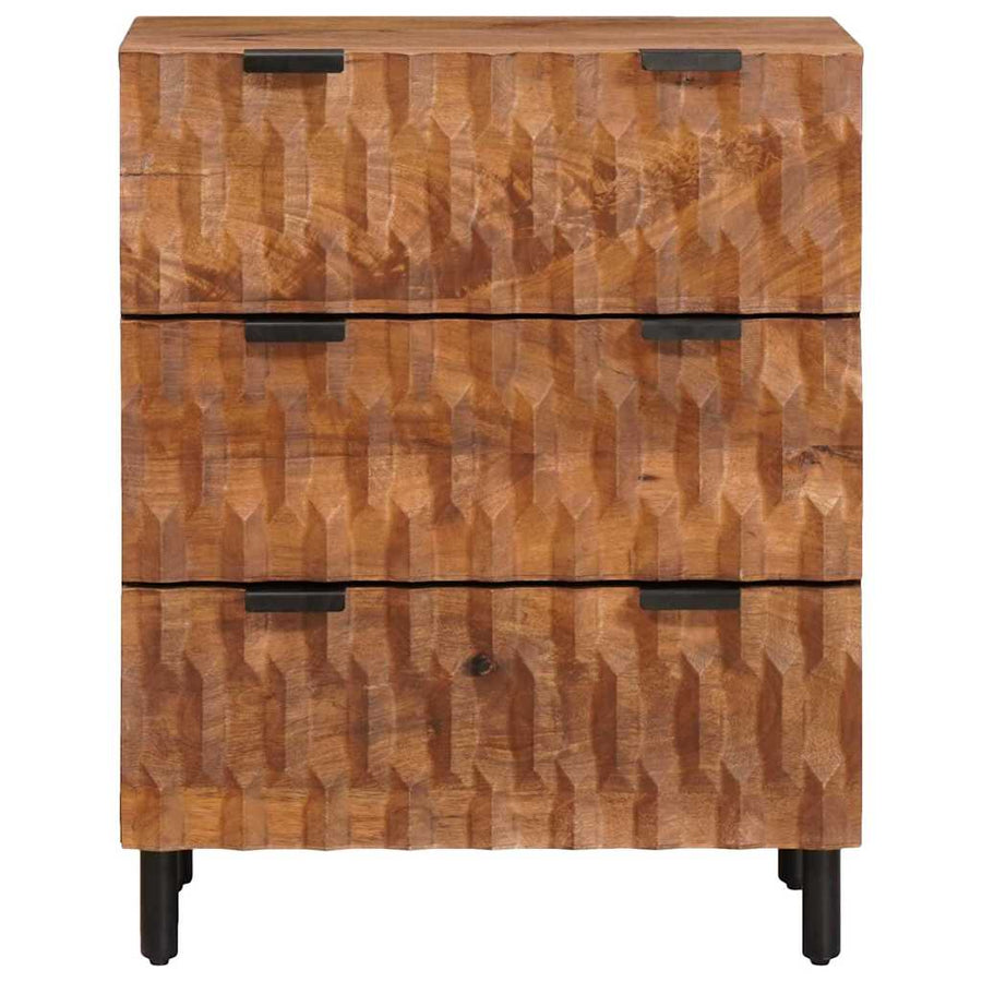 Dressoir Acacia Bruine Afwerking 60 x 33,5 x 75 cm