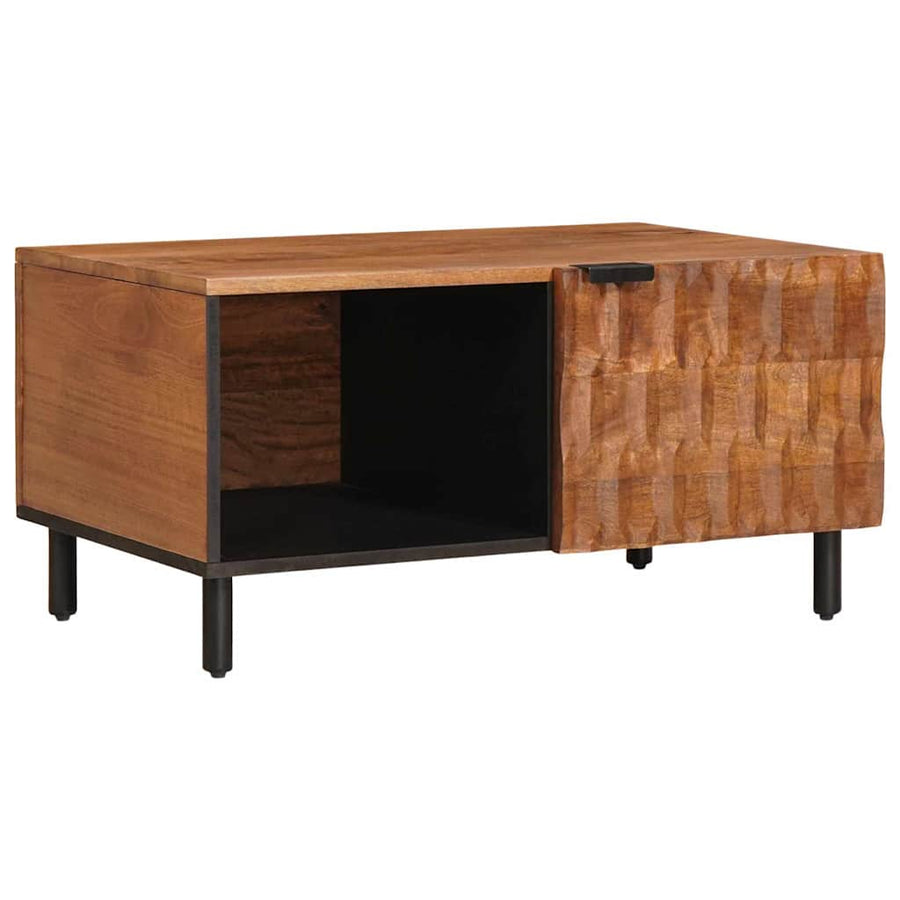 Salontafel Bruin 80 x 50 x 40 cm Massief Mango Hout