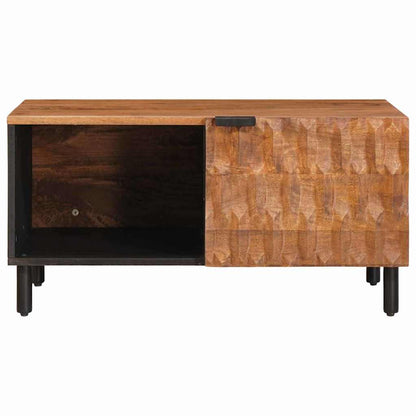 Salontafel Bruin 80 x 50 x 40 cm Massief Mango Hout