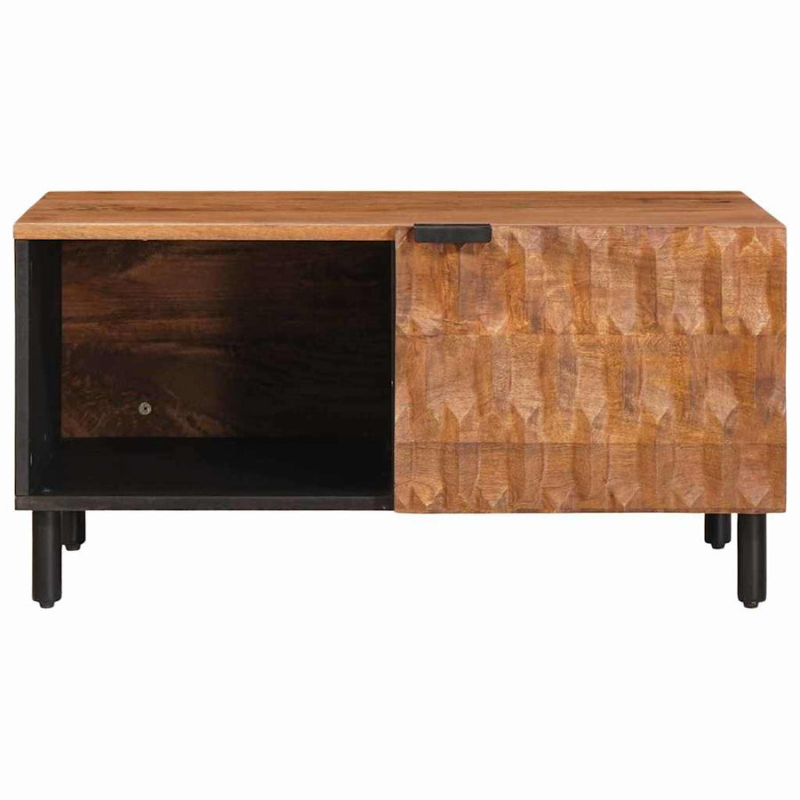 Salontafel Bruin 80 x 50 x 40 cm Massief Mango Hout