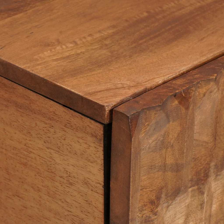 Salontafel Bruin 80 x 50 x 40 cm Massief Mango Hout